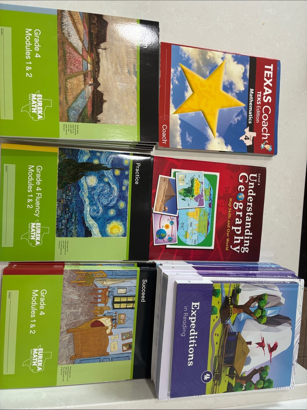 K12 4th Grade Curriculum Workbooks